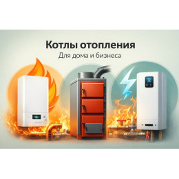 Котлы отопления для дома и бизнеса в Славянске-на-Кубани